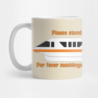 Please stand clear of the doors, Orange Mug